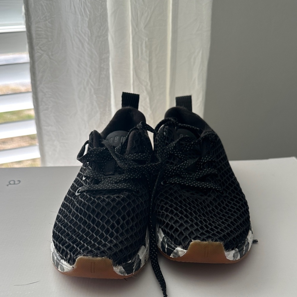 NOBULL Artists for Humanity Collab Black Mesh Sneakers